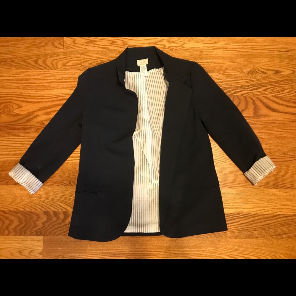 Navy blazer